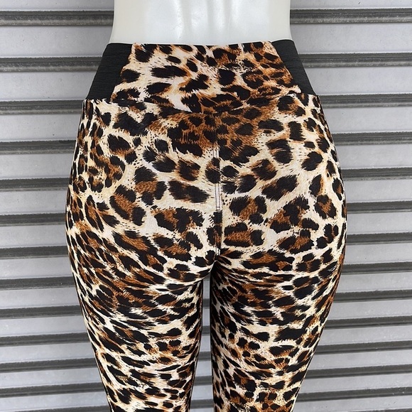 Soho Girls Animal Print Pants One Size Fits All - Picture 7 of 12